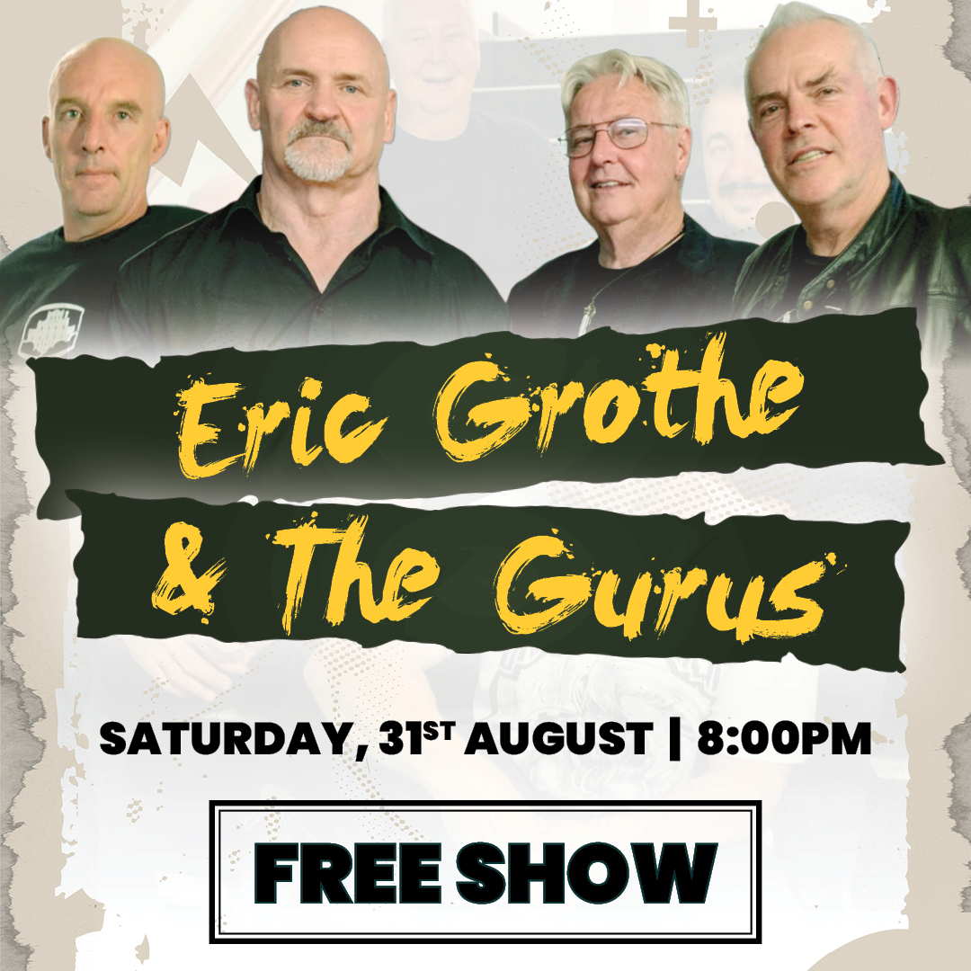 Eric Grothe And The Gurus - FB - Windsor Leagues Club